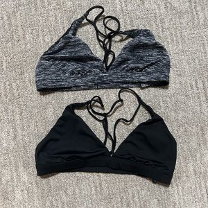 Victoria Secret sports bras. Size medium
